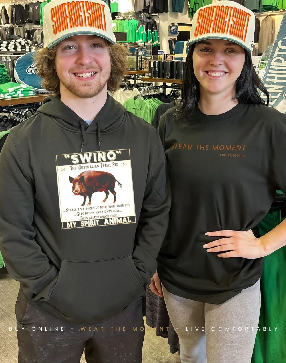 Swino Australian Feral Pig My Spirit Animal Shirt