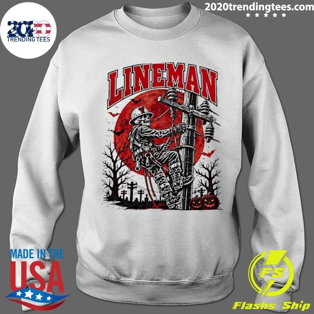 Texas Tech Red Raiders Skeleton Lineman Halloween 2026 Shirt