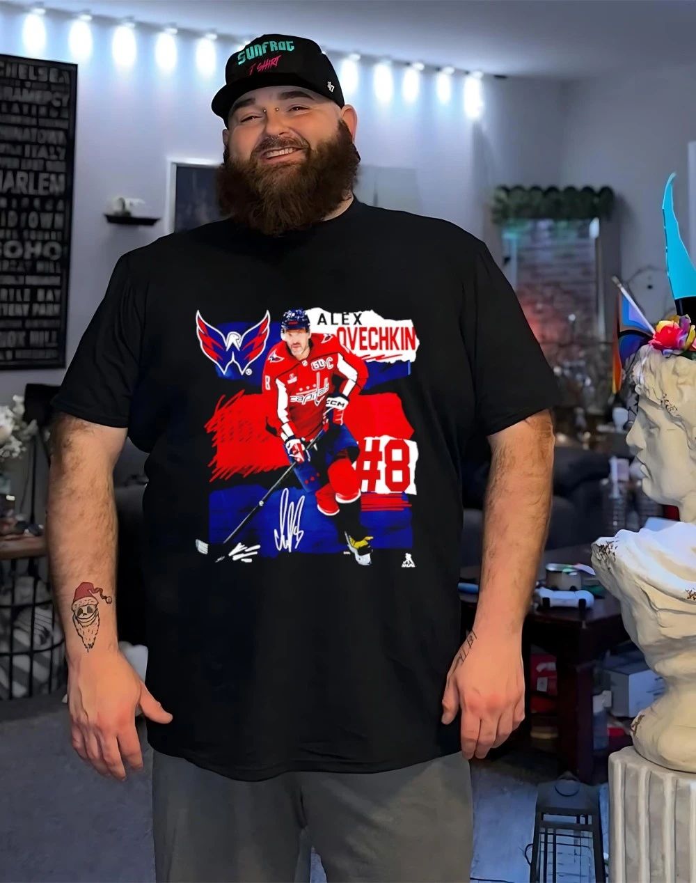 Alexander Ovechkin Washington Capitals Fresh Ice signature shirt