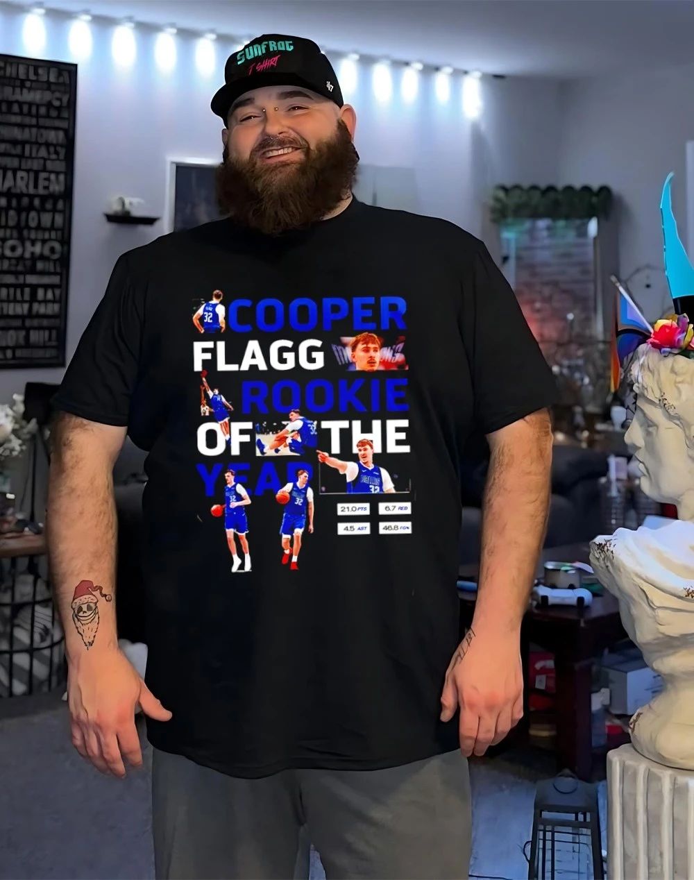 Dallas Mavericks Cooper Flagg 500 Level 2026 Rockie Of The Year shirt