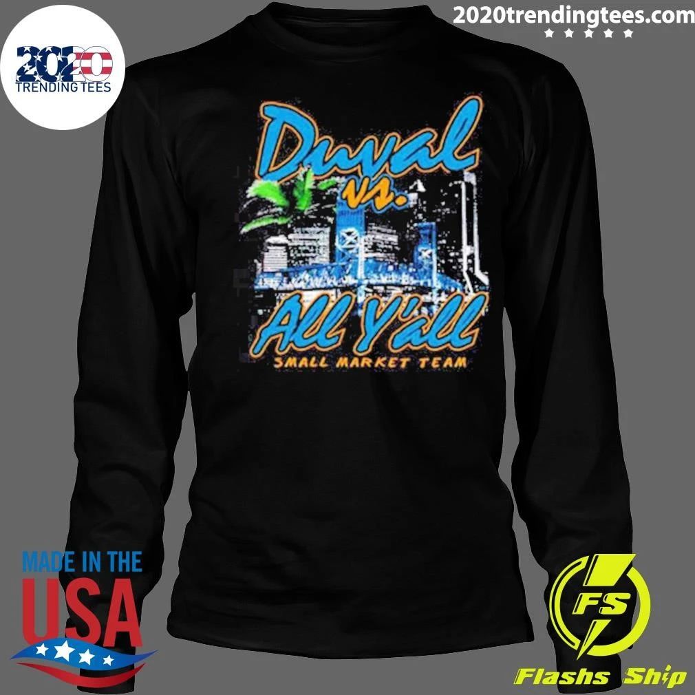 Duval vs. All Y’all Small Market Team Tee Shirt