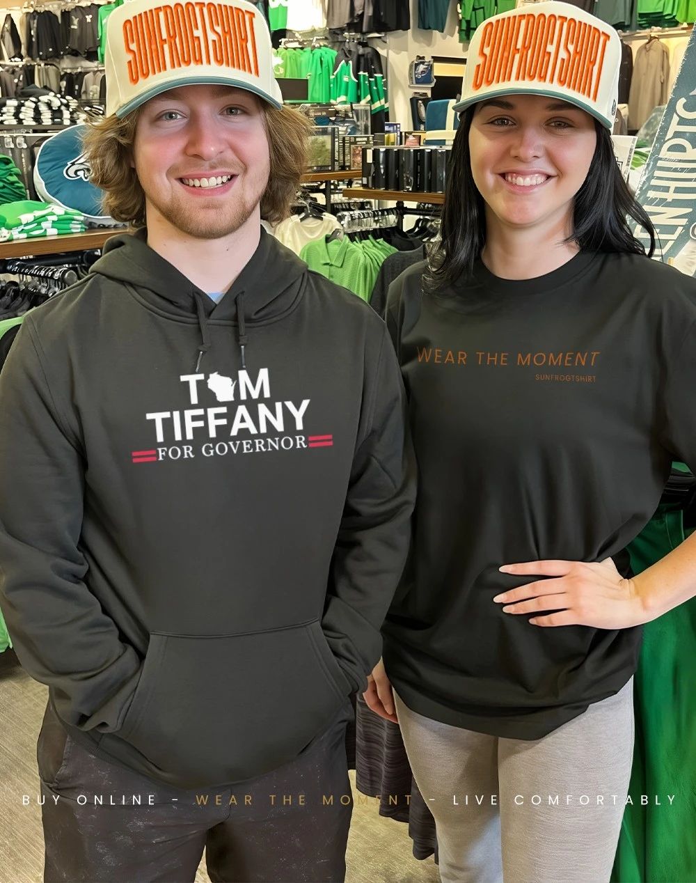 Tom Tiffany for Wisconsin shirt