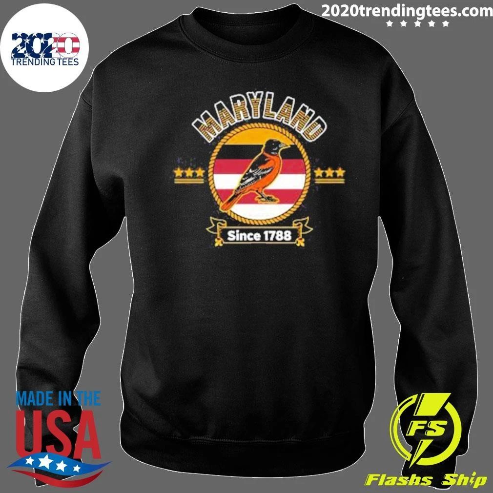 Baltimore Oriole Maryland Since 1788 Shirt