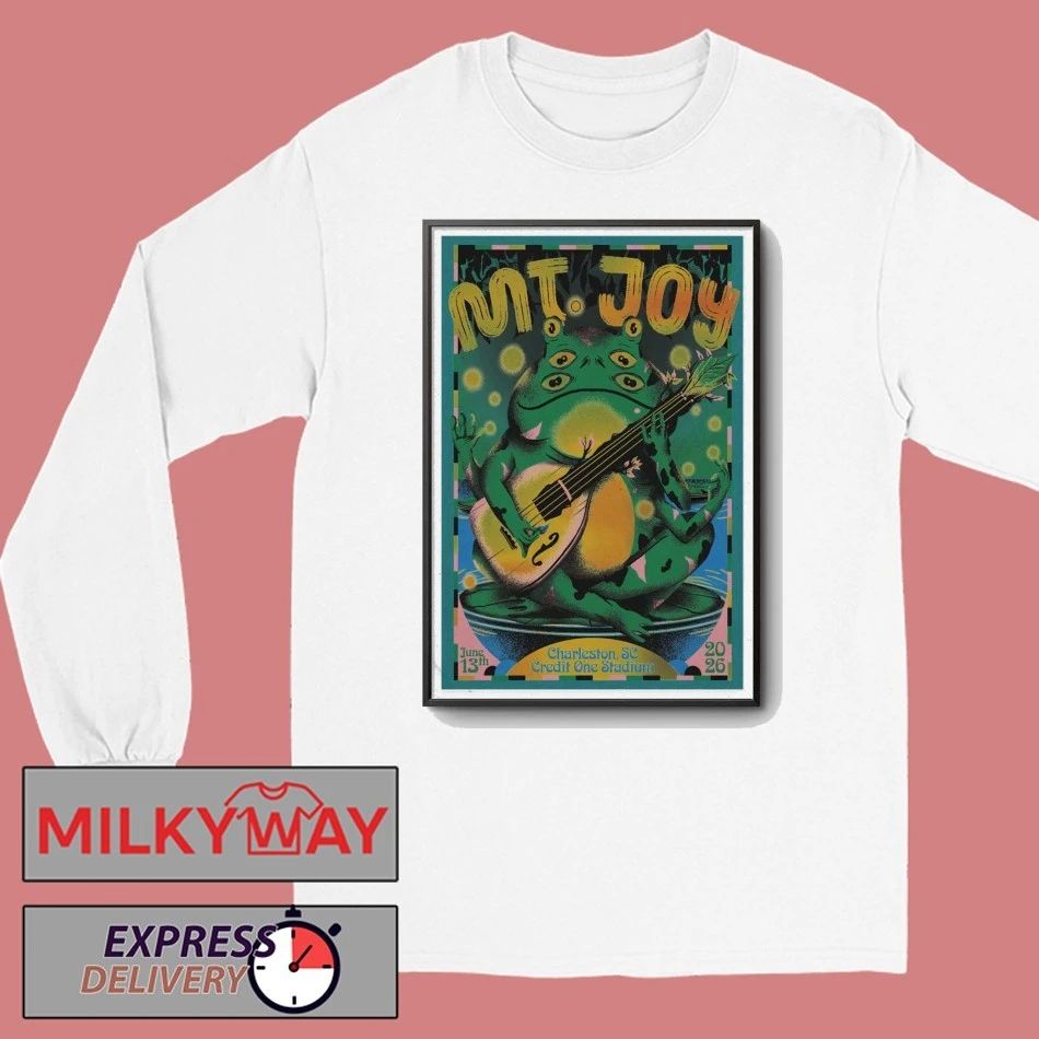 MT. Joy In Charleston SC On Jun 13 2026 Poster shirt