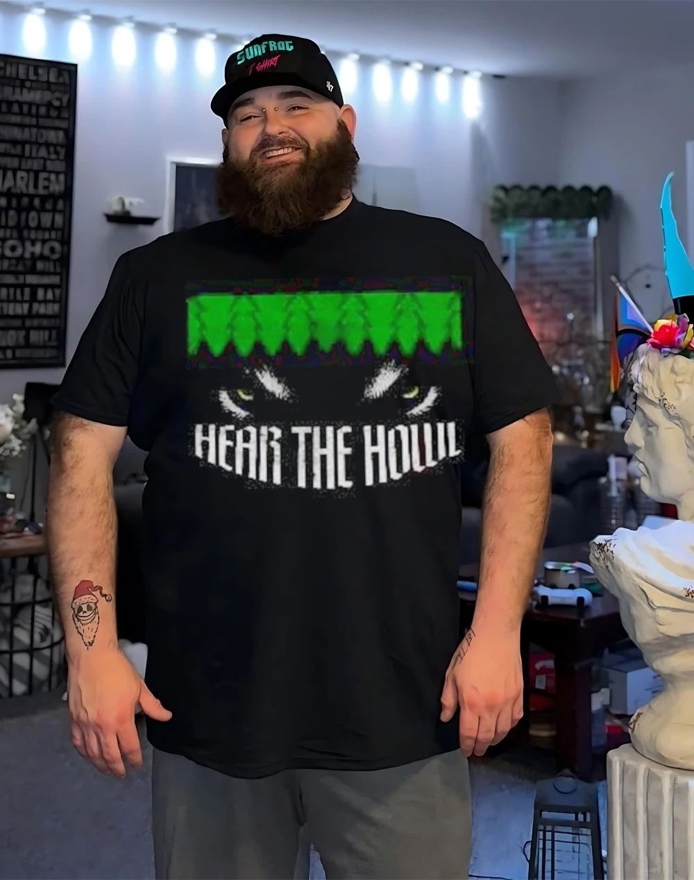 Minnesota Timberwolves Hear the Howl 2026 NBA Playoffs front and back shirt