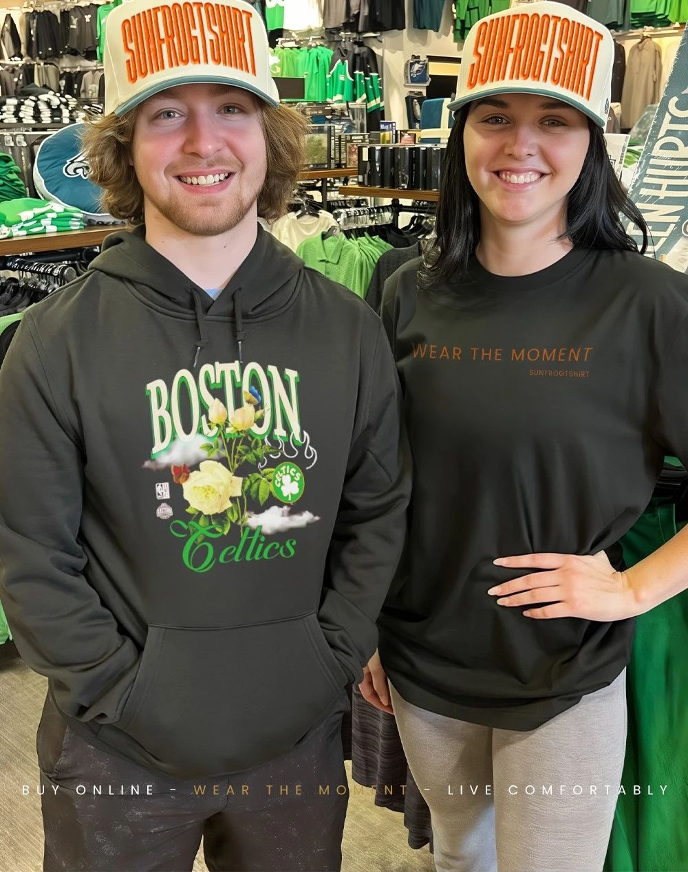 Boston Celtics Floral 2026 Graphic shirt