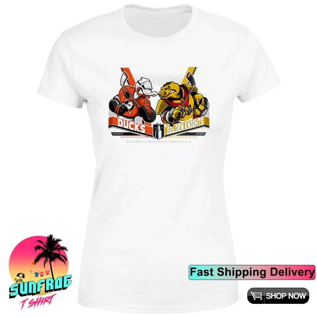 Anaheim Ducks vs Vegas Golden Knights 2026 NHL Western Conference Semifinals shirt