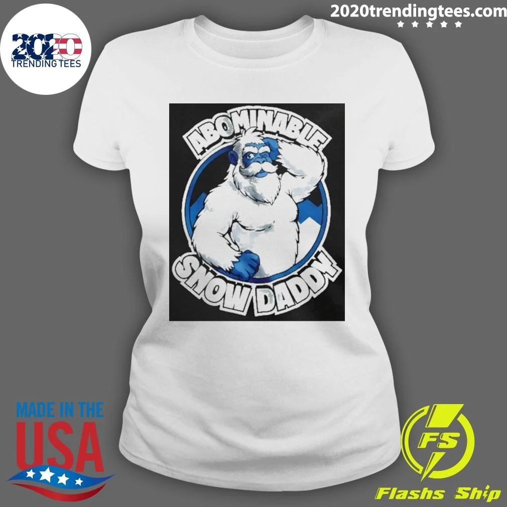 Abominable Snow Daddy Yeti Sasquatch Bigfoot Shirt
