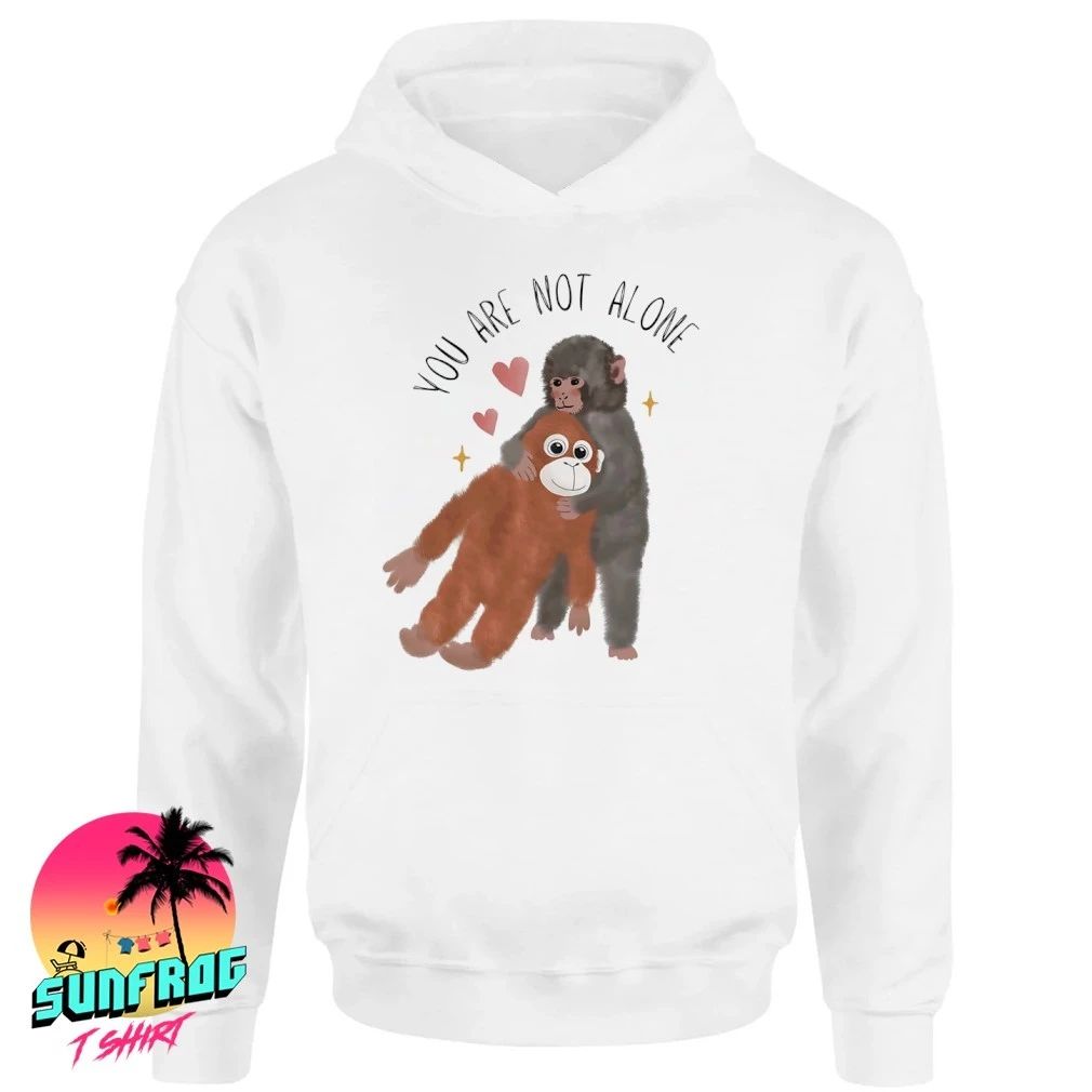 Punch Monkey you are not alone shirt