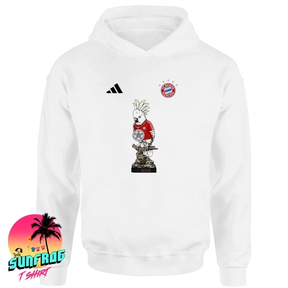 FC Bayern Munich 35 Deutscher Meister Cockatoo logo shirt