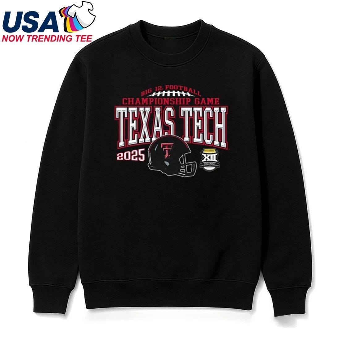 Texas Tech Red Raiders Football 2025 Big 12 Championship Bound Shirt