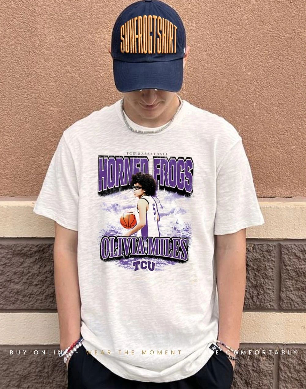 Olivia Miles TCU Horned Frogs MM26 graphic shirt