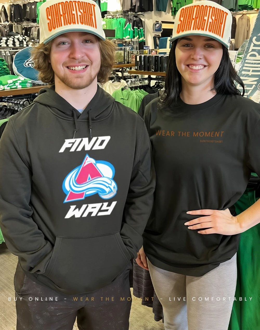 Colorado Avalanche find a way shirt