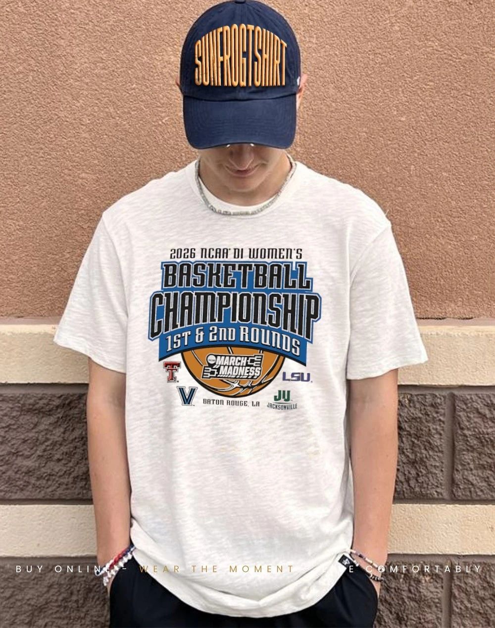 2026 NCAA DI Women’s Basketball Champions 1st and 2nd Rounds shirt