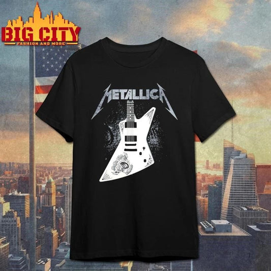 Metallica Papa Het Guitar Rock Band Shirt