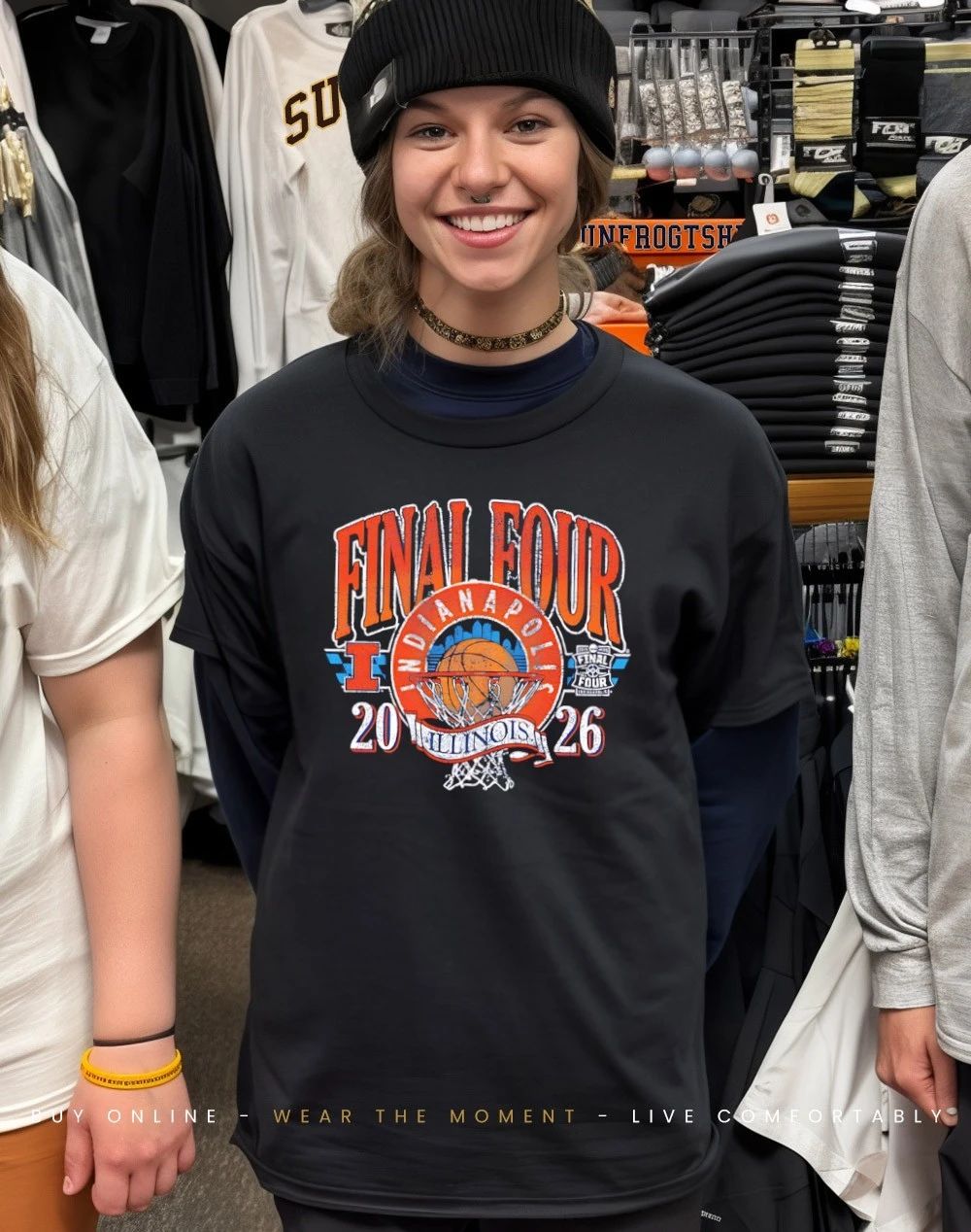 Illinois Men’s Basketball 2026 Final Four Vintage shirt