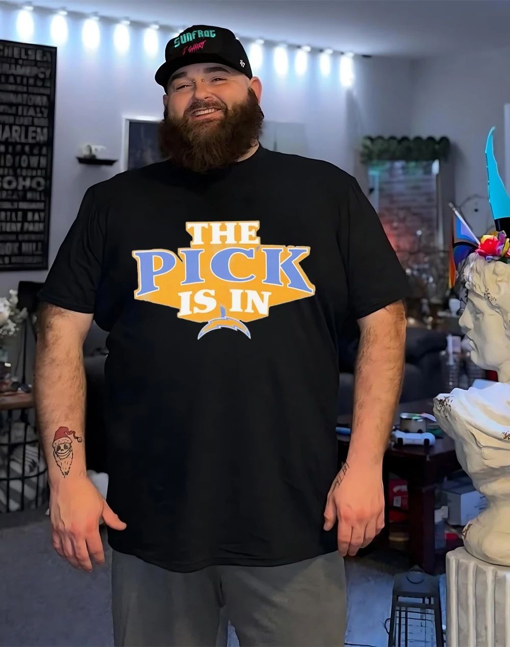 Los Angeles Chargers Pick Is In logo shirt
