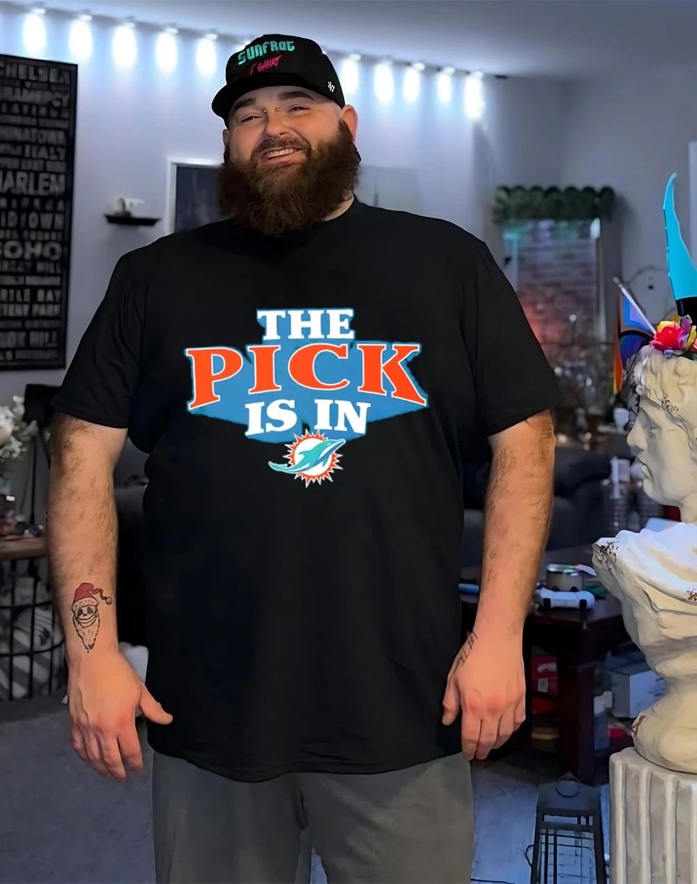 Miami Dolphins Pick Is In logo shirt