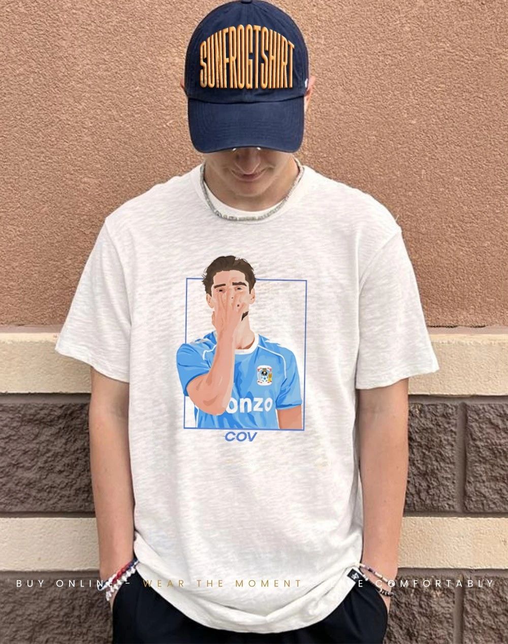 Coventry City FC COV Monzo player graphic shirt