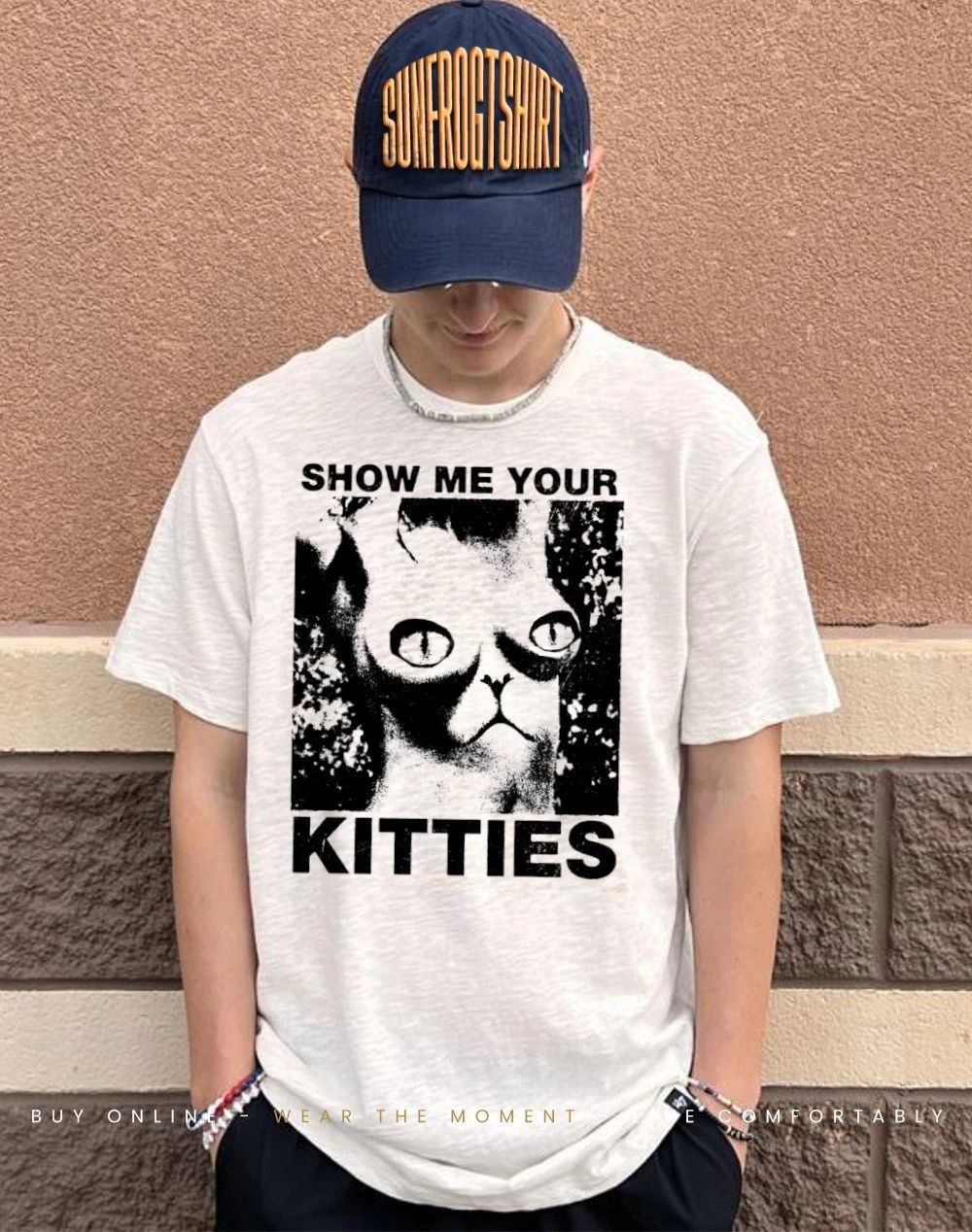 Show me your kitties photo shirt