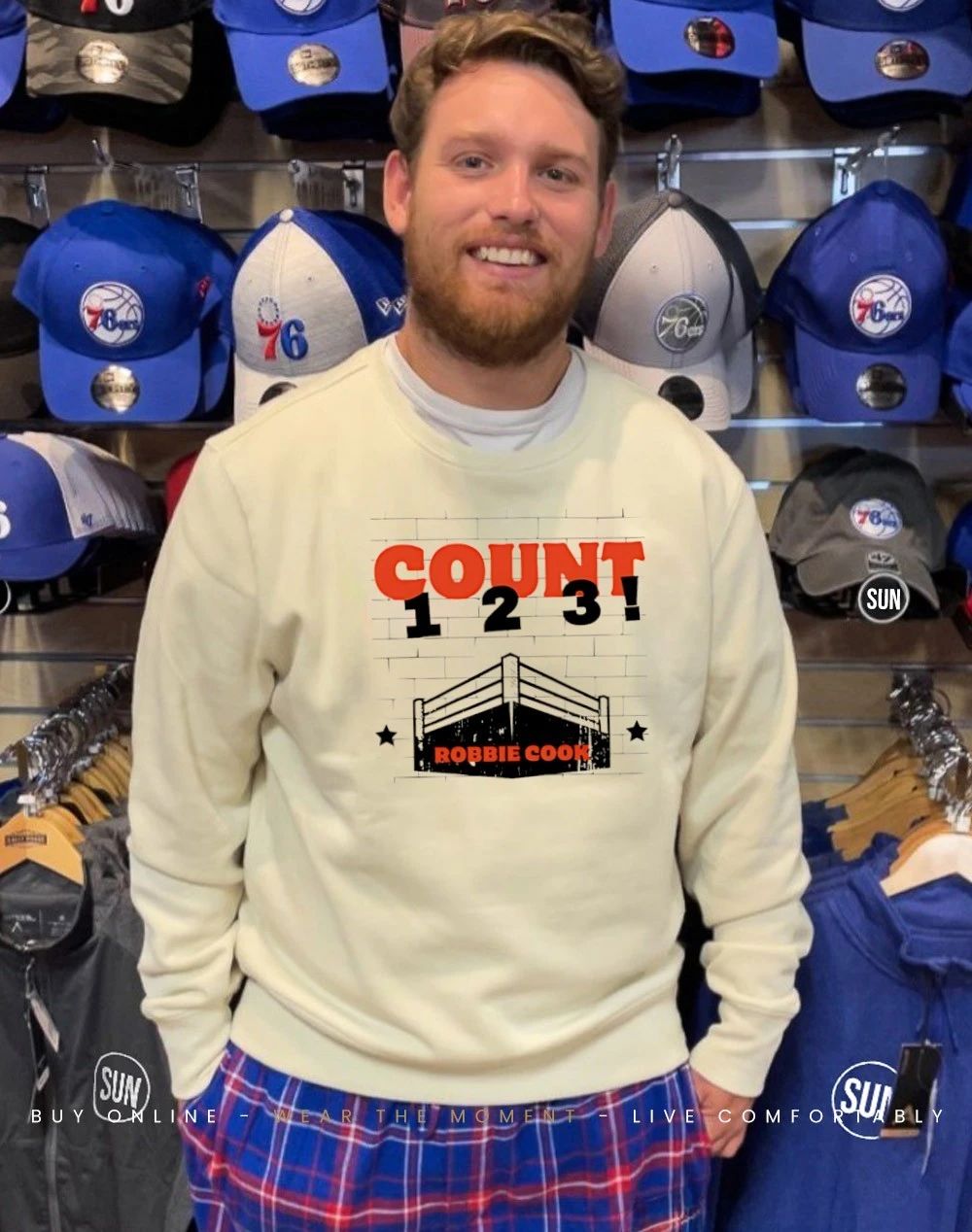 Robbie Cook Count 1 2 3 Shirt