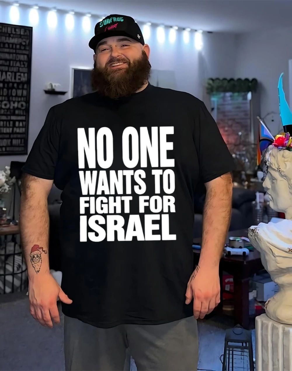 No One Want To Fight For Israel Unisex shirt