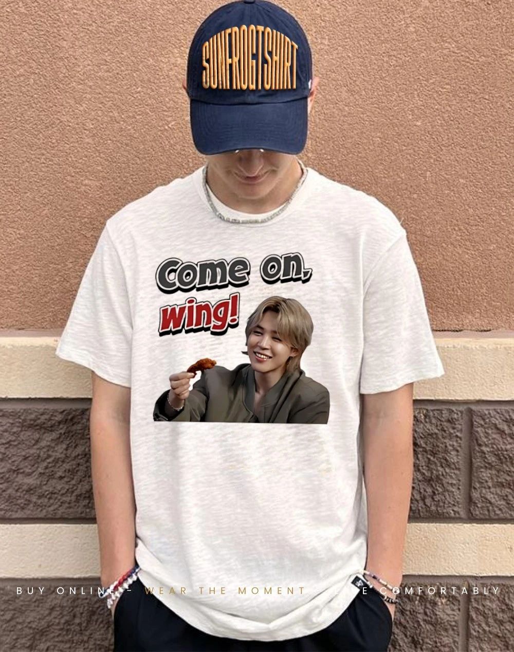 Jimin BTS come on wing shirt