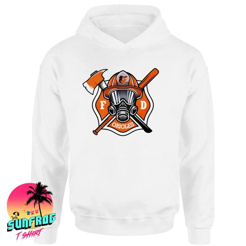 Baltimore Orioles Firefighter Spirit firefighter-style shirt