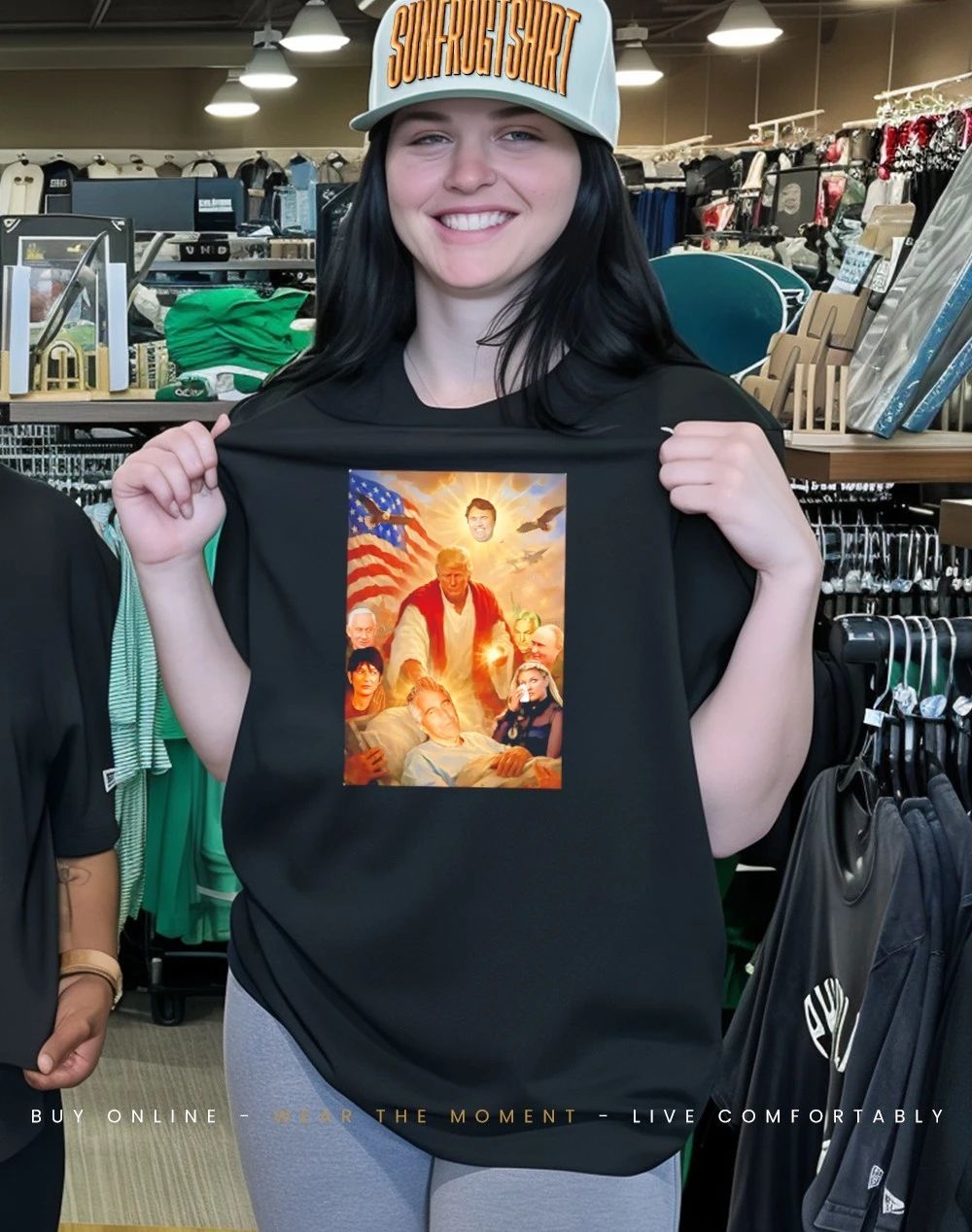 Jesus Trump on X meme shirt
