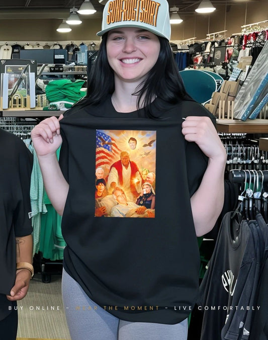 Jesus Trump on X meme shirt