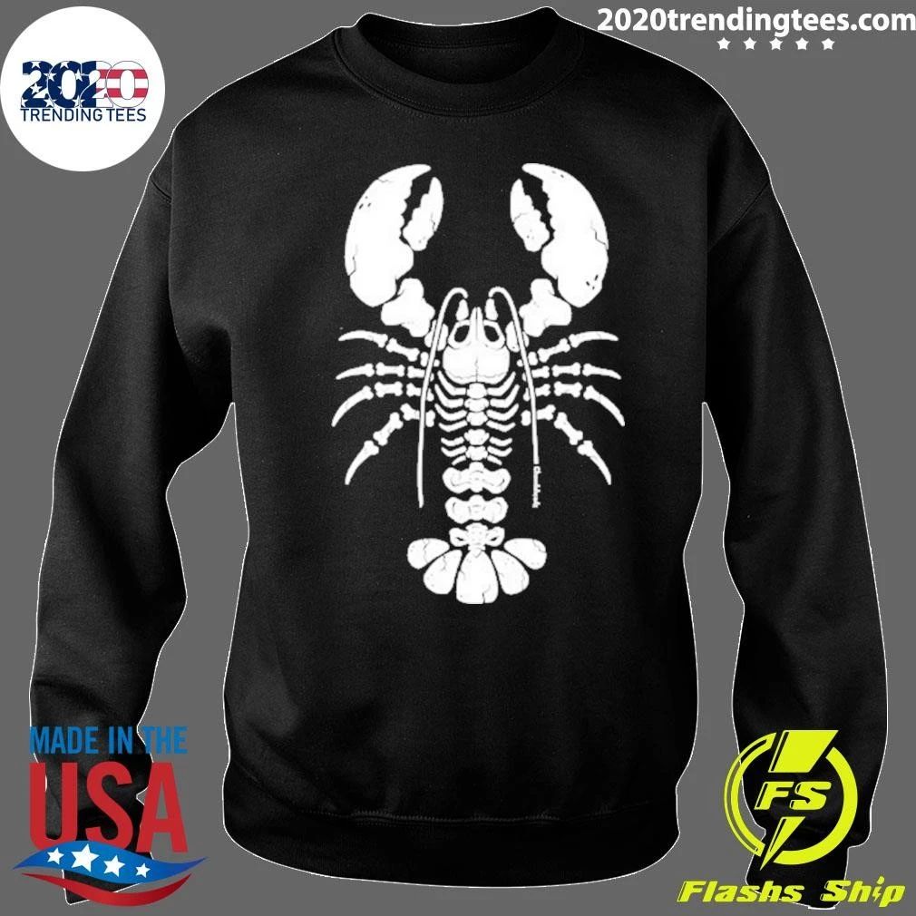 Lobstah Skeleton Halloween Shirt