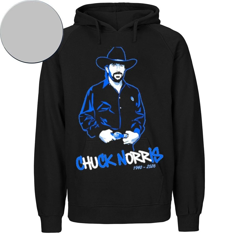 RIP Chuck Norris 1940–2026 Tribute Shirt