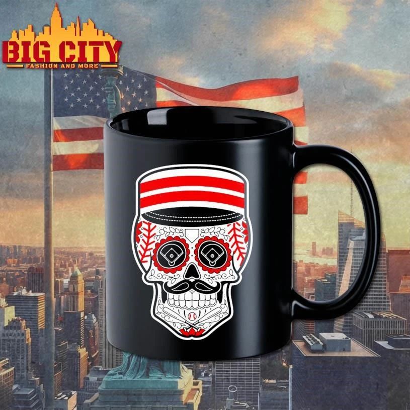 Premium Cinco de Mayo Redlegs Sugar Skull Shirt
