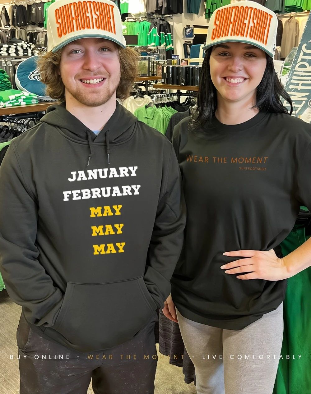 Michigan Wolverines January February May May May shirt