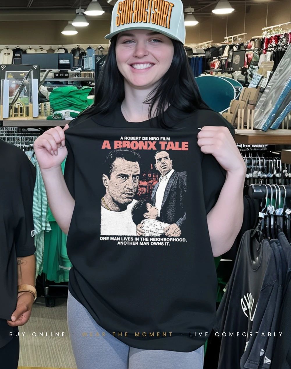 A Bronx Tale one man lives in the neighborhood another man owns it shirt