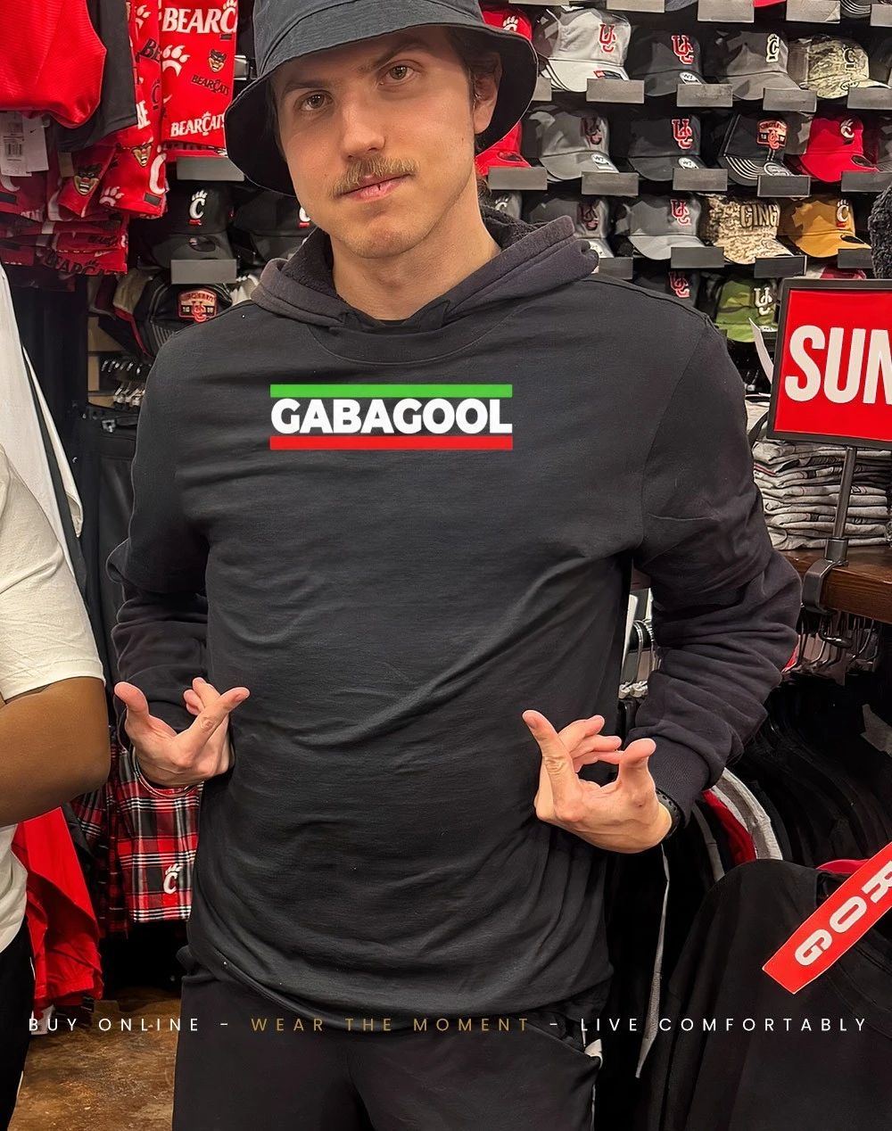 Gabagool Italian text shirt