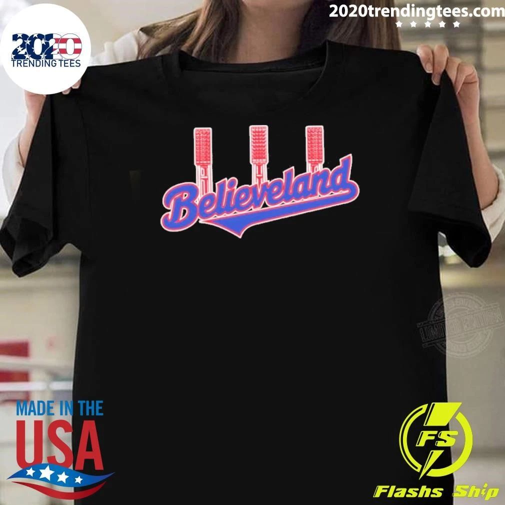 Believeland Cleveland Guardians Baseball Shirt