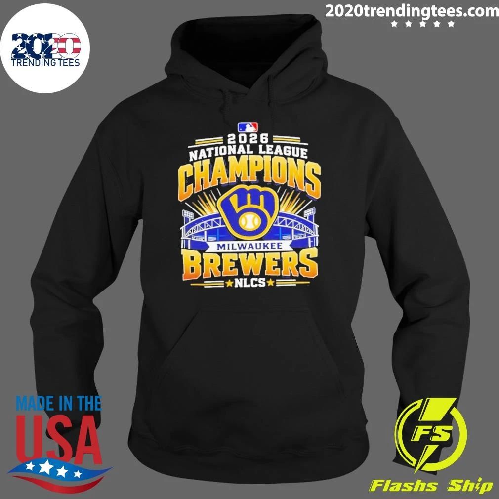 Milwaukee Brewers Win Away Nlcs Champions 2026 Shirt