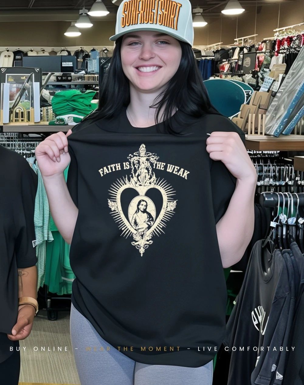 Faith isn’t for the weak shirt