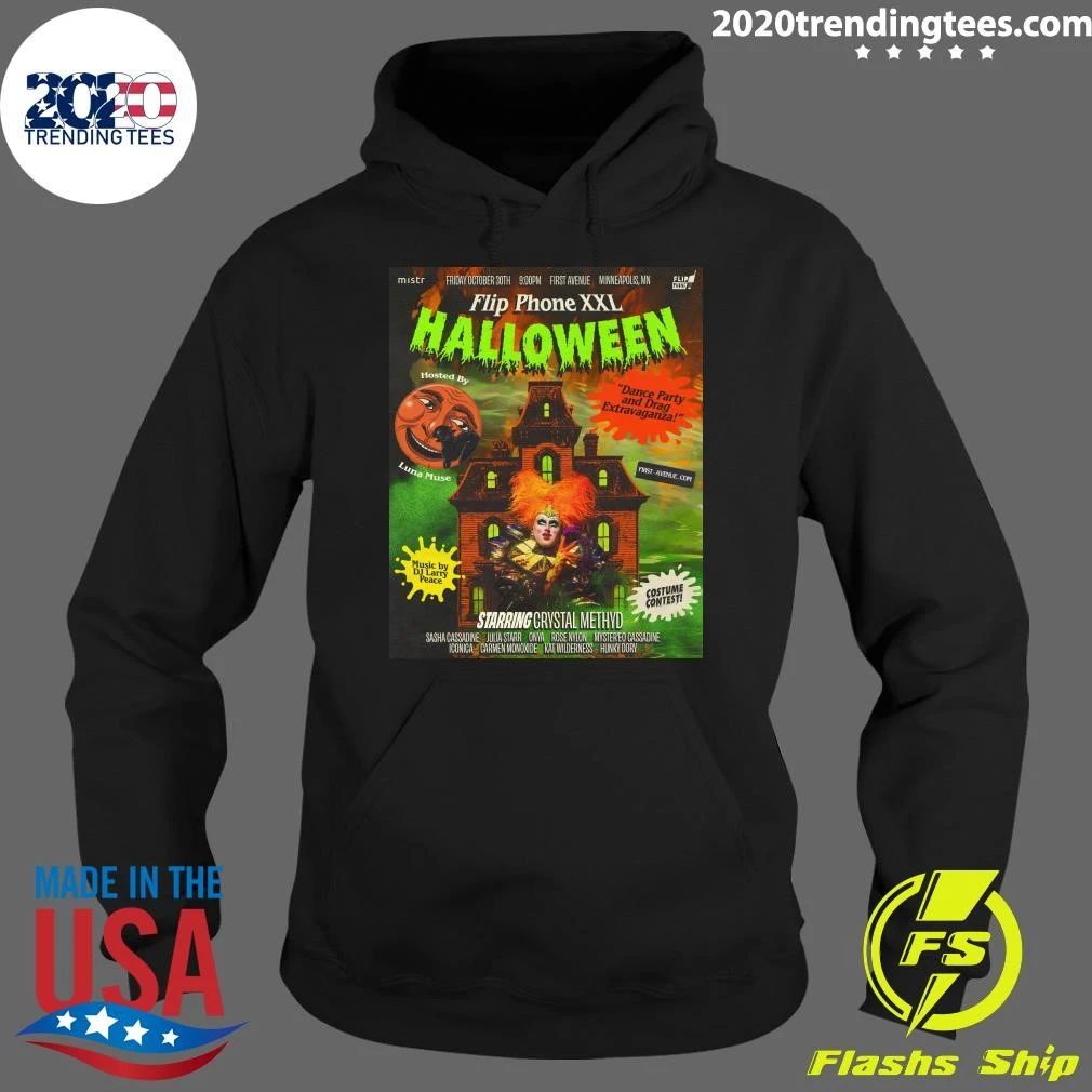 Flip Phone XXL Halloween Shirt
