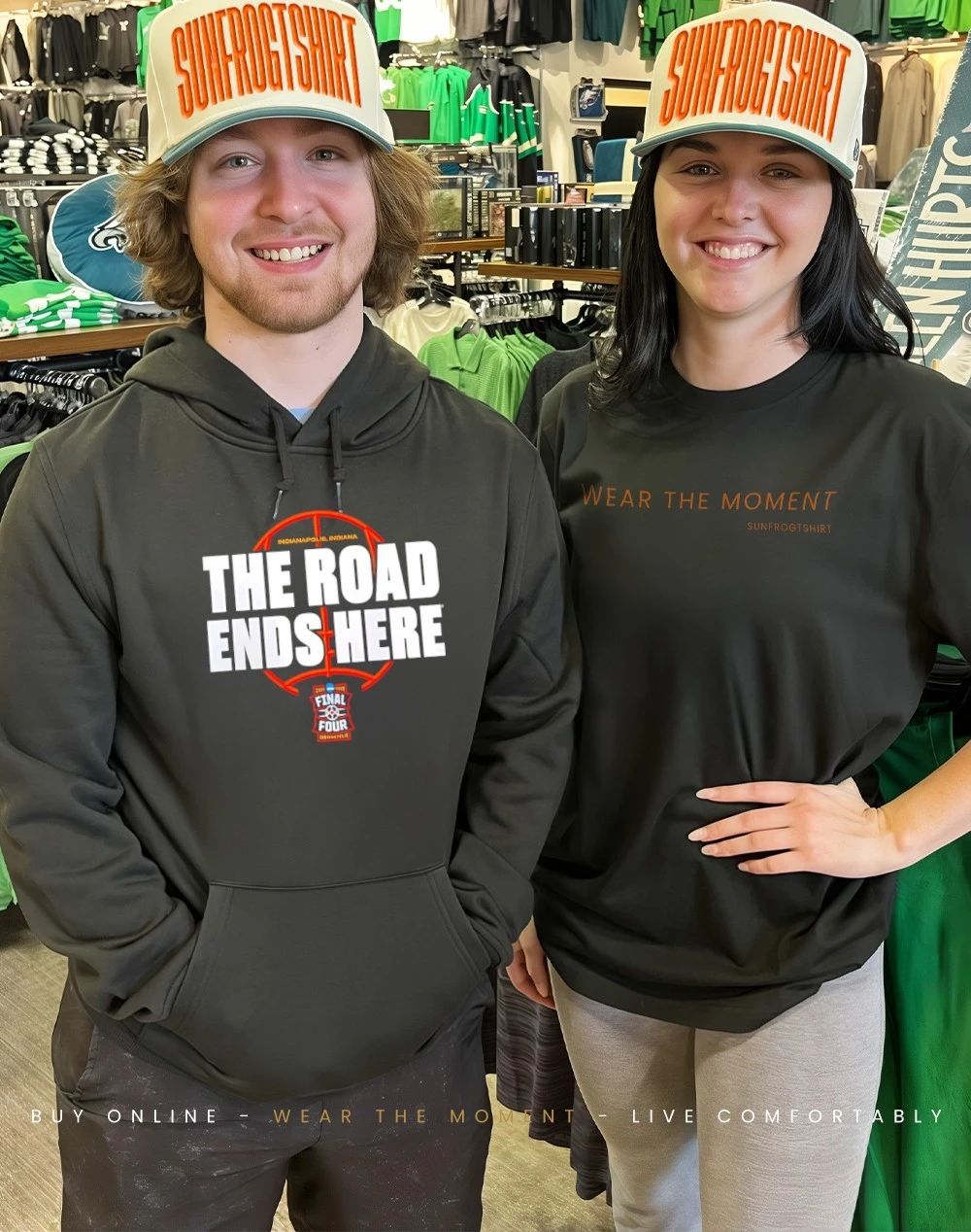 2026 NCAA Men’s Basketball Tournament March Madness The Road Ends Here shirt