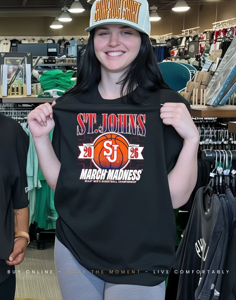 St. Johns Red Storm MBB 2026 March Madness logo shirt