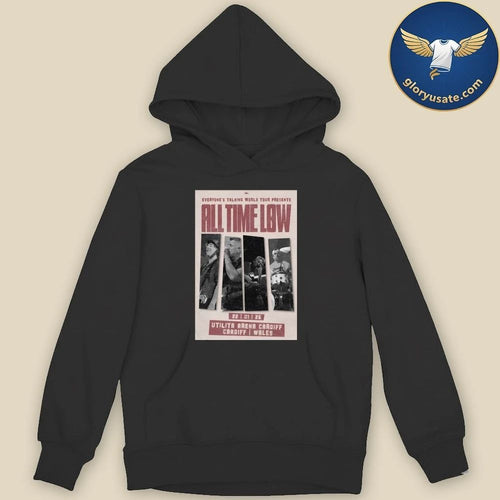 All Time Low Jan 22 2026 Utilita Arena Cardiff Wales Poster Shirt