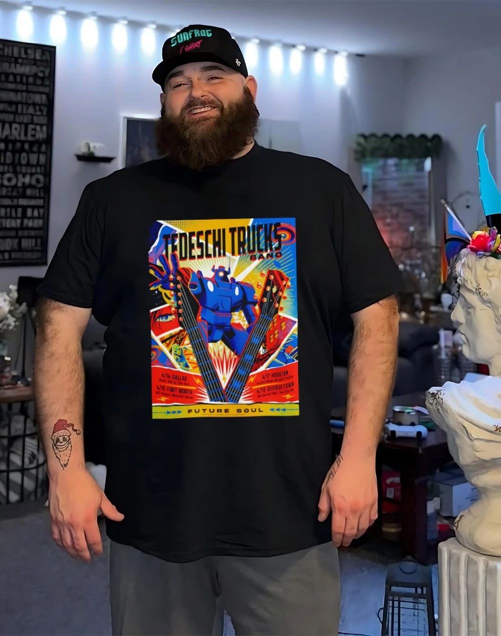 Tedeschi Trucks Band Texas Future Soul 2026 Week Shows Poster In Dallas shirt