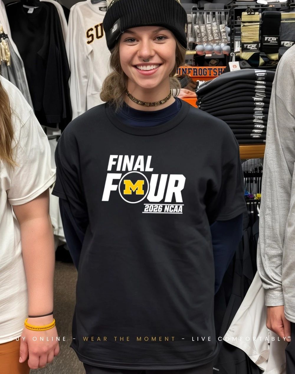 Michigan Wolverines Final Four 2026 NCAA Basketball March Madness shirt