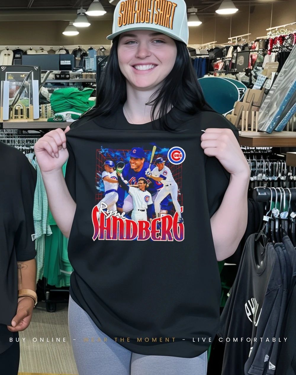 Ryne Sandberg Chicago Cubs Legendary Collage Player ’26 shirt
