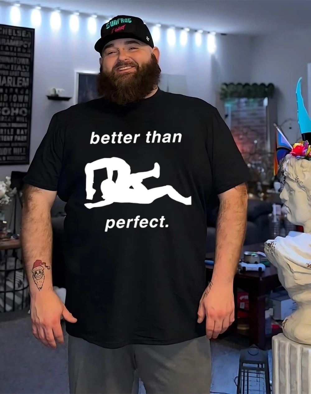 Leela Hall LH B&W better than perfect shirt