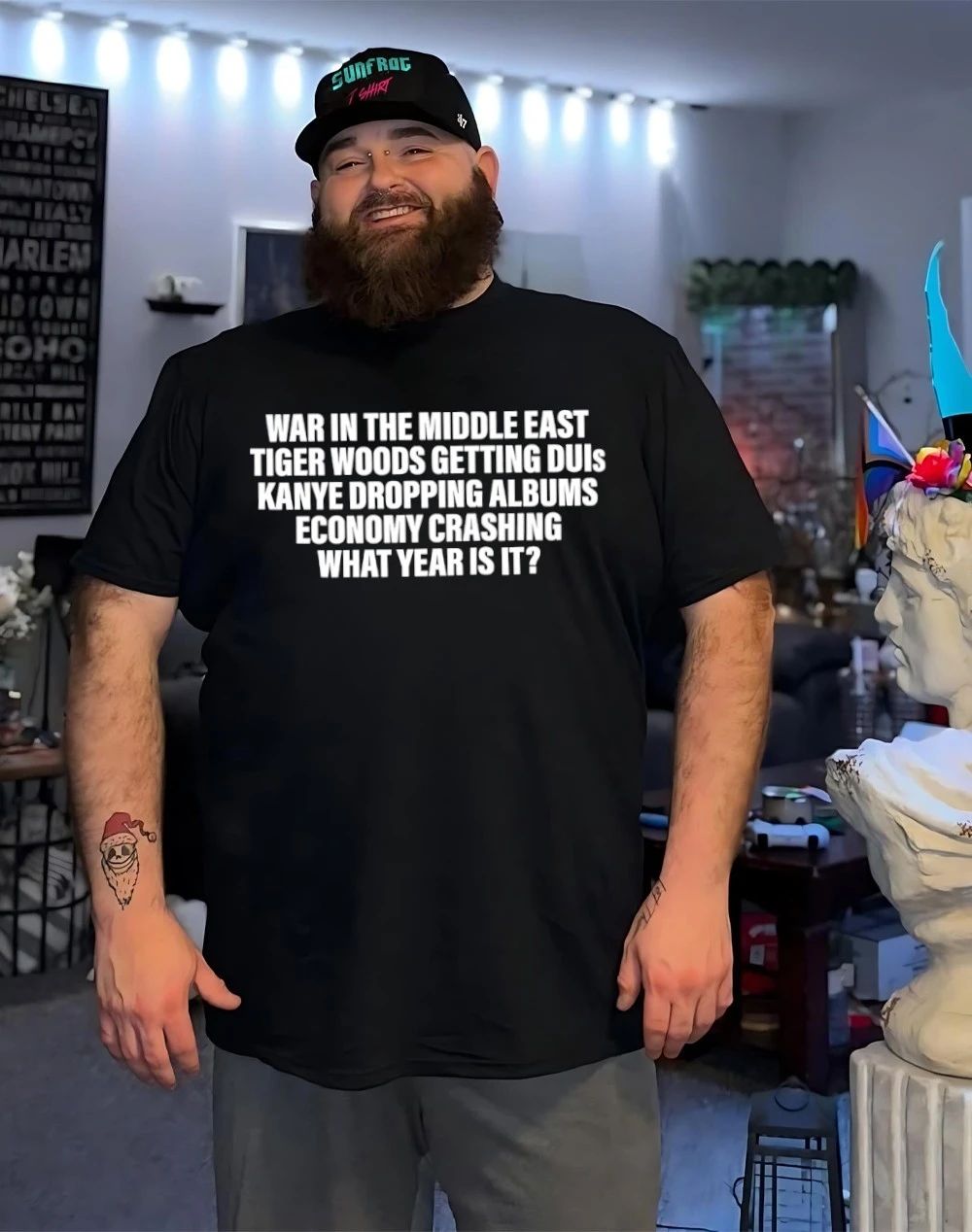 War in the middle east tiger getting duis economy crashing what year is it shirt