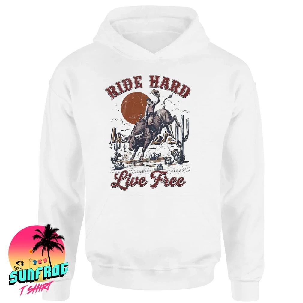 Ride Hard Live Free cowboy vintage shirt