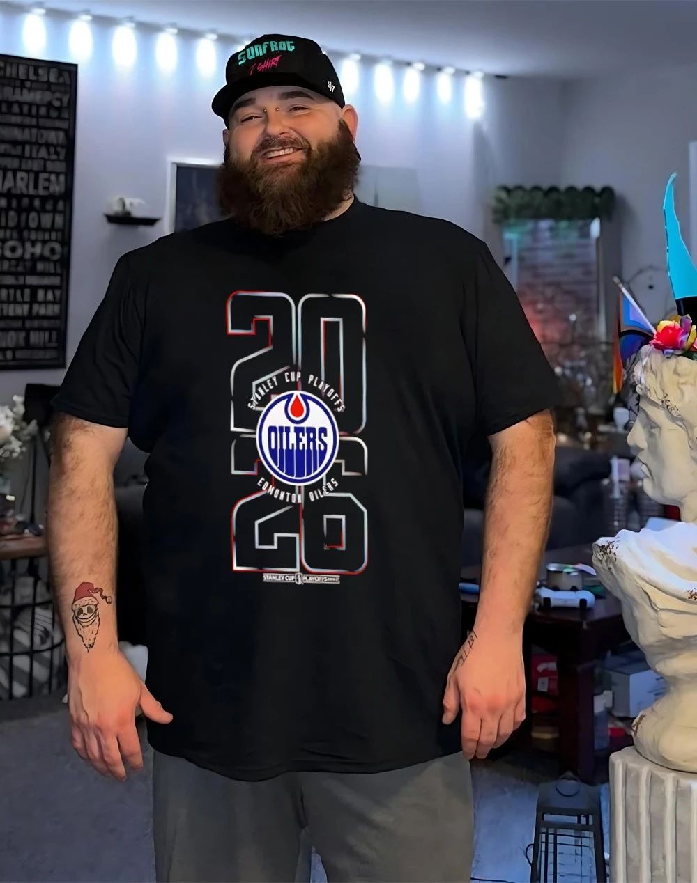 Edmonton Oilers 2026 Stanley Cup Playoffs Bold shirt